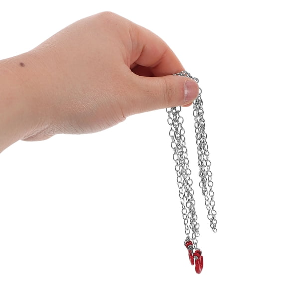 WEUVEB Boat Trailer Safety Chain Alloy Towing for Trucks 1Pack