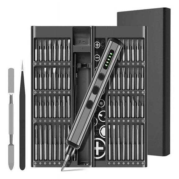 Mini Electric Screwdriver, 68 in 1  Electric Screwdriver, Electric  Screwdriver Kit for PC