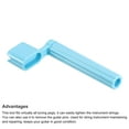 thumbnail image 4 of Uxcell Plastic Guitar String Winder Speed Guitar Strings Tuners, Blue 5 Pack, 4 of 6