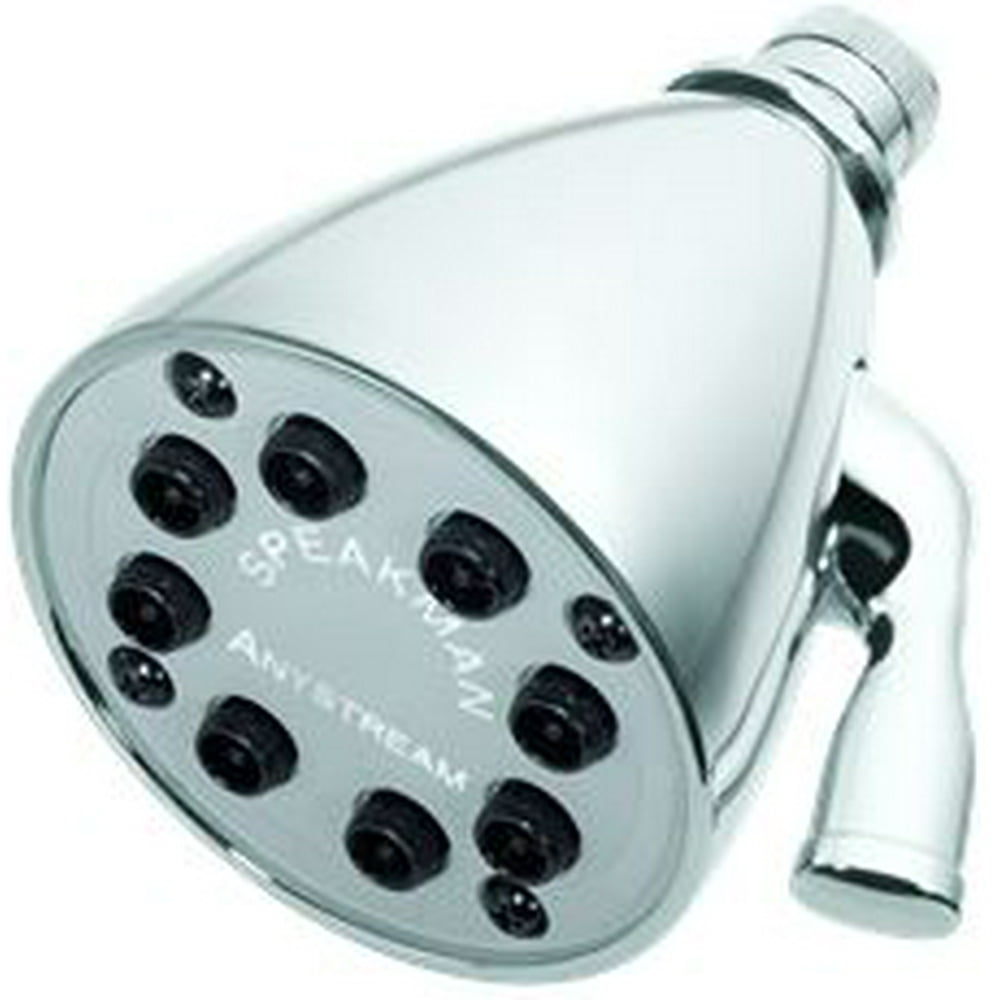 Speakman Anystream 64 Spray Shower Head, Polished Chrome, 2.5 Gpm
