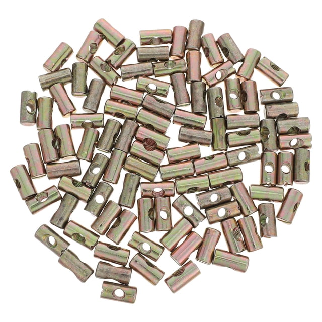 unbranded 100Ud Muebles Tuercas Insertos Roscados Para Fácil Y Soporte En Proyectos DIY