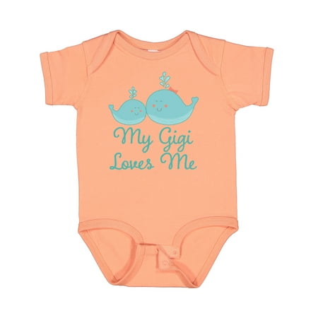 

Inktastic My Gigi Loves Me Gift Baby Boy or Baby Girl Bodysuit