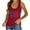 Wine, variant on IROINNID Women's Round Neckline Tank Sleeveless Casual America Flag Casual Tops Blouse Tops Women Tops USA July 4th