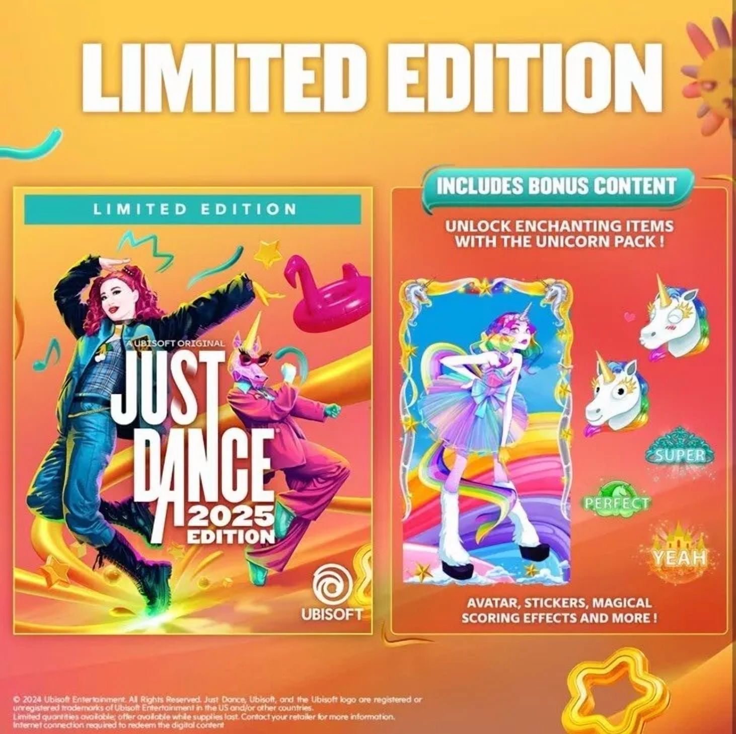 Just Dance 2025 Limited Edition - Nintendo Switch, Nintendo Switch