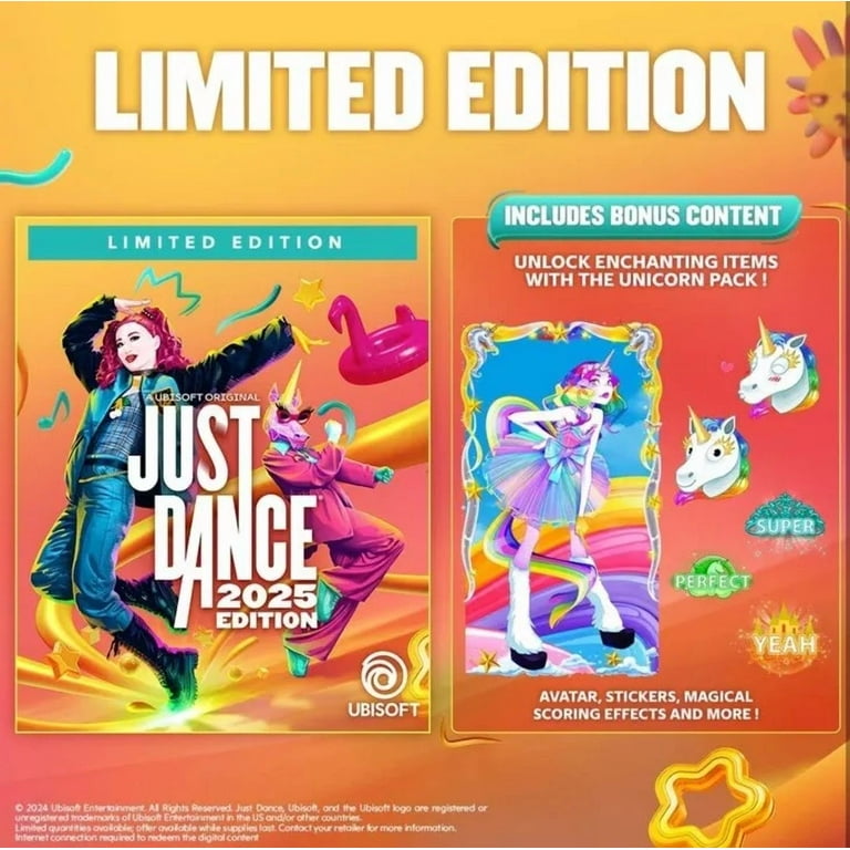 Just Dance 2025 Limited Edition - Nintendo Switch, Nintendo Switch