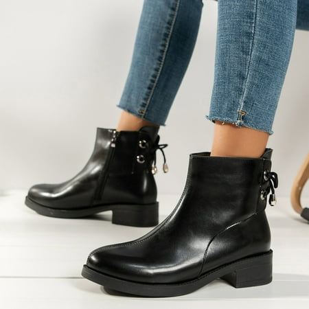 

Gubotare Sorel Boots Women s Fashion Winter Ankle Boots Black 8.5