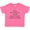 Hot Pink, variant on I Roll my Eyes at Your New Years Resolutions Boys or Girls Baby T-Shirt