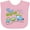 AD-Pink, variant on Inktastic My First Easter Train Boys or Girls Baby Bib