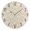 Gold, variant on Round Art Wall Clock Vintage Oil Painting Texture Decorative Clock Gold Pointer, Multi-Purpose Desktop & Hanging Creative Decor Clock for Home Living Room Cream Damask Timeless Motif