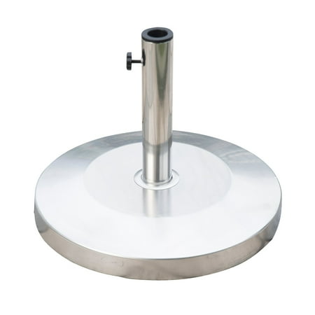 Outsunny 55 Lb Stainless Steel Patio Umbrella Stand Walmart Com