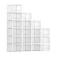 thumbnail image 1 of Organizadores para guardar zapatos SONGMICS paquete de 18 transparentes, 1 of 7