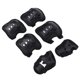 thumbnail image 5 of Equipo de protección para niños, elegantes rodilleras transpirables, coderas y protectores de manos para ciclismo y patinaje sobre ruedas, color negro., 5 of 14