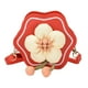 thumbnail image 3 of Lindo bolso de hombro de flores bolso bandolera lindo bolso de cuero sintético regalos para niñas Rojo Yuyangstore Monedero cruzado, 3 of 6