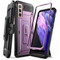 SUPCASE Unicorn Beetle Pro Series Case Designed for Samsung Galaxy S21 5G (2021 Release), Full-Body Dual Layer Rugged Holster & Kickstand Case Without Built-in Screen Protector (Violte)