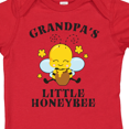 thumbnail image 4 of Inktastic Cute Bee Grandpa's Little Honeybee with Stars Boys or Girls Baby Bodysuit, 4 of 5