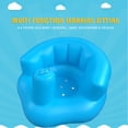thumbnail image 4 of Inflatable Toy PVC Baby Learn to Sit Chair Portable Seat Pool Toy (Blue), 4 of 7