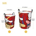 thumbnail image 3 of Sigee Sanrio H Print Basket for Clothes Basket for Living Room Bedroom Boys and Girls Hamper/Boxes/Kitchen-Medium, 3 of 7