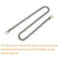 thumbnail image 3 of Uxcell Iron Flat Chain Strap, 32" Handbag Chains Purse Straps DIY Replacement, Bronze, 3 of 6