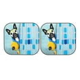 thumbnail image 5 of Lsque French Bulldog Dog in a Bathtub 2 PCS Windshield Sun Shade | CarFoldable Window Covers | Car Accessories Reflect UV for Universal Cars SUV Truck | Medium, 5 of 7