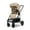 Beige, variant on MAMA & BABY Rovee 2-in-1 Baby Bassinet Stroller with Reversible Seat and Large Canopy, Grey, 22.3LB, Unisex
