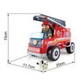 thumbnail image 3 of Hape Fire Truck Playset with Action Figure & Rescue Dog, Toddler & Children, 3 of 6