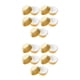 thumbnail image 1 of Inteprter 100 pack/lote revestimientos de papel para cupcakes moldes antiadherentes para hornear muffins para el hogar utensilios de cocina para oro 2piezas, 1 of 6