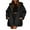 Black, variant on BYHONG Women Fashion 2025 Winter Coat for Women Business Casual Diamond Quilted Hooded Lightweight Jackets Coat for Women White XL