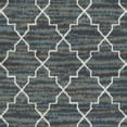 thumbnail image 4 of Woven Trends Modern Contemporary 3-Piece Rug Set, 5x7 Area Rug, 2x5 Runner Rug, 2x3 Accent Mat, Livingroom, Bedroom, Entryway, Durable and Stain Resistant, Blue/Gray, 4 of 7