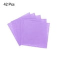 thumbnail image 3 of Soft Felt Sheets Fabric Craft Sheets Purple 4 Inch x 4 Inch 42 Pcs, 3 of 6