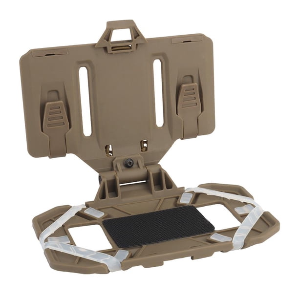 Tablero de navegación plegado MOLLE Holder Cellphone Gear Vest Accesorios (Tan)