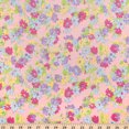 thumbnail image 4 of Spring Flower Broadcloth 60" Floral Printed Fabric By The Yard - Pink, 4 of 4