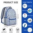 thumbnail image 6 of "Floral Sunflower Backpack for High School - Cute Wildflower Patterned Bookbag with Durable Construction, Padded Laptop Compartment & Organizational Pockets, Stylish Gift for College Students", 6 of 6