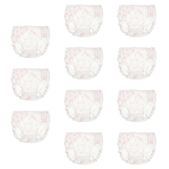 20 Pcs 1 Set High Waist Disposable Underwear Moisture Absorbing Period Briefs