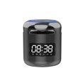 thumbnail image 1 of JM01 portátil BT 5,0 altavoz inalámbrico relojes despertadores altavoces inalámbricos con soporte TF/FM/tarjeta AUX manos libres con micrófono, 1 of 1