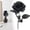 A, variant on Clearance Under $4.26! 1PC Halloween Black Rose, Gothic Artificial Flower for Wedding & Party Decor, Plastic, (One Size, B)