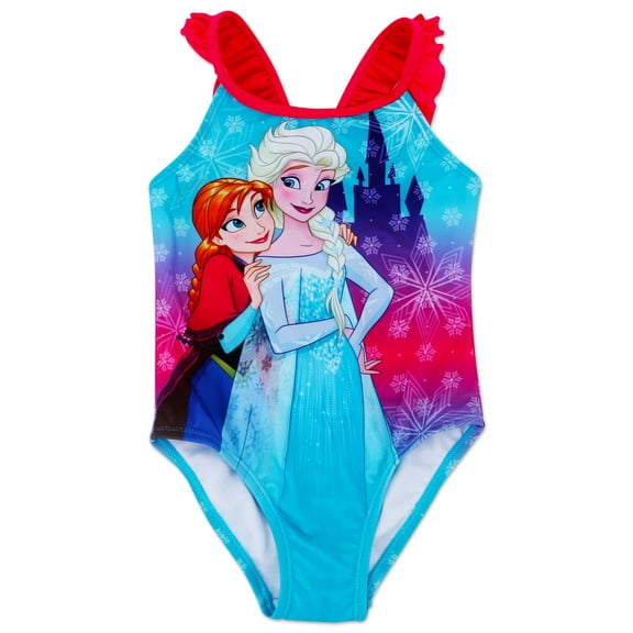 Disney Frozen Toddler Girls One Piece Bathing Suit 2T