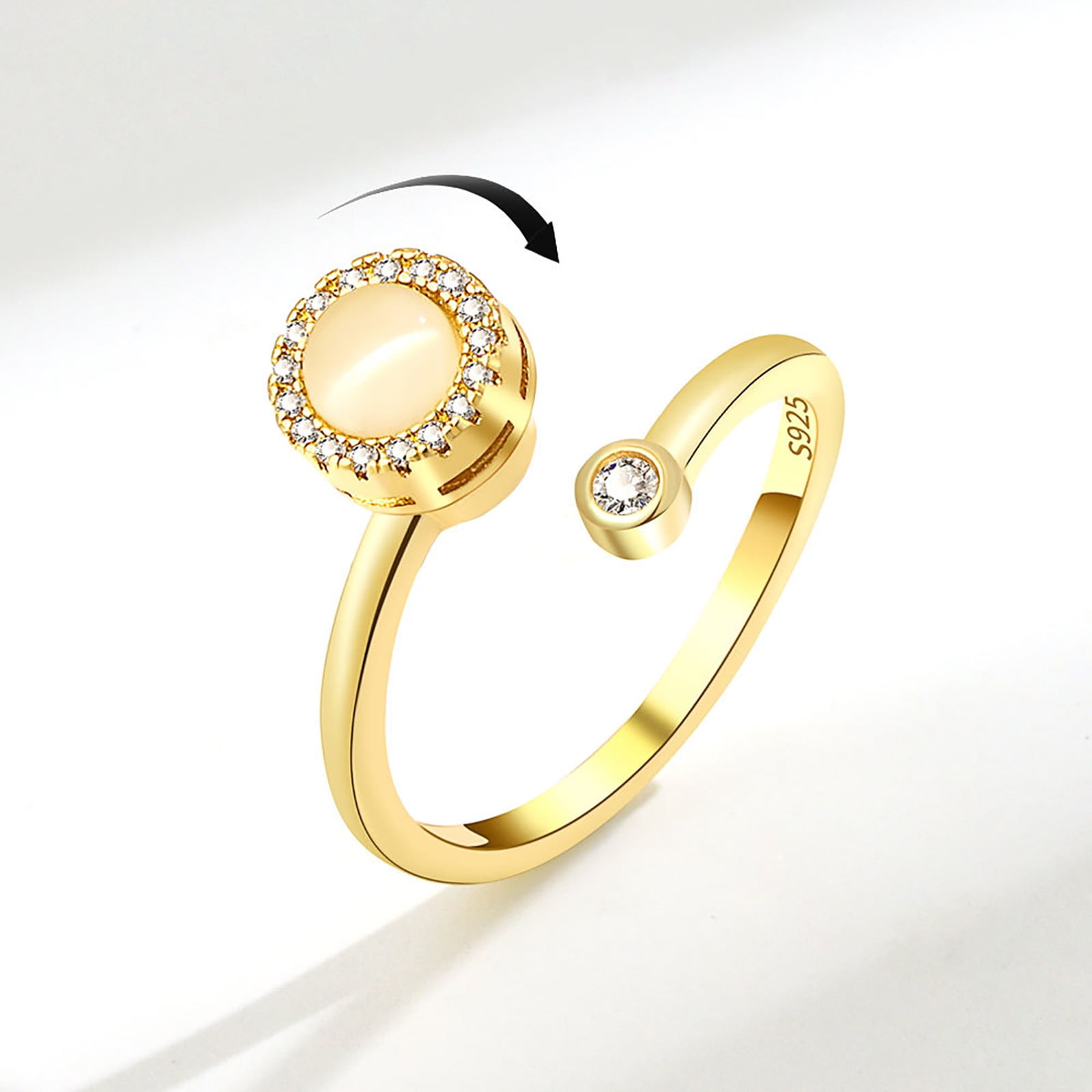 Latest Female Gold Ring Design 2024 | favors.com
