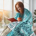 thumbnail image 2 of Daughter Birthday Gifts, to My Daughter Gifts for Birthday Gifts, Daughter Birthday Gifts Ideas from Mom Dad, Happy Birthday Daughter Gift Ideas for Girls Adult-Throw Blanket 60"x50", 2 of 6
