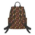 thumbnail image 3 of Daiia Woodland Mushroom with Flowers and Berries School Backpack for Men and Women Lightweight Backpack Durable Backpack Water-Resistant,Travel,Work Bag, 3 of 9