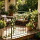 thumbnail image 1 of Yhmxh Guirnalda de rosas artificiales de 1,8 m, flexible, colgante, hecha a mano, con hojas verdes, cuerda floral de seda para arco de boda, valla de jardín, pared del hogar, patio y decoración de, 1 of 5