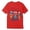 Red, variant on Kids Boys Girls 4th of July Cousin Crew Shirt Short Sleeve T-Shirt (Purple 10-11 Years)