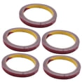 thumbnail image 1 of 5X Strong Permanent Double Sided Super Sticky Foam Tape Roll for Vehicle Car, Red 10MMx3Meter, 1 of 8
