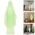thumbnail image 2 of Estatua religiosa de la Madre María, figura luminosa de la Virgen María católica, decoración, 2 of 8