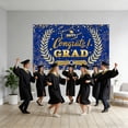thumbnail image 3 of Class of 2026 Graduation Banner 8 Styles Large Graduation Photo Booth Backdrop for High School College Graduation Party Indoor Outdoor Decor(70.87x43.31in), 3 of 5