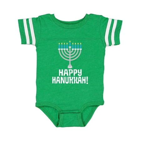 

Inktastic Happy Hanukkah Menorah Gift Baby Boy or Baby Girl Bodysuit
