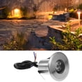 thumbnail image 2 of Miangastore Lampe à Insertion au Sol en Acier Inoxydable Argent 1 Pcs Espace Extérieur, 2 of 9
