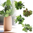 thumbnail image 5 of 3 PCS Artificial Green Set, Sweet Potato Vine, Scindapsus & Boston Ivy Leaves, Realistic Greenery Branches for Home Wall, Garden, Indoor DIY Craft Decor, 5 of 5