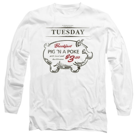 Supernatural - Pig N Poke - Long Sleeve Shirt - X-Large