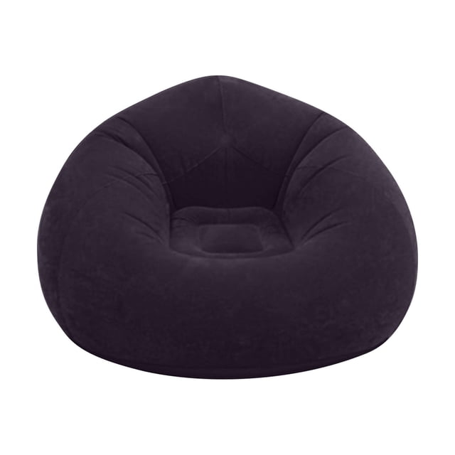 Vente Entière Canapé Gonflable en PVC Floqué Portable Chaise Longue Gonflable pour Camping et Plage Canapé Gonflable pour Intérieur et Extérieur Canapé de Camping Canapé Floqué Gonflable