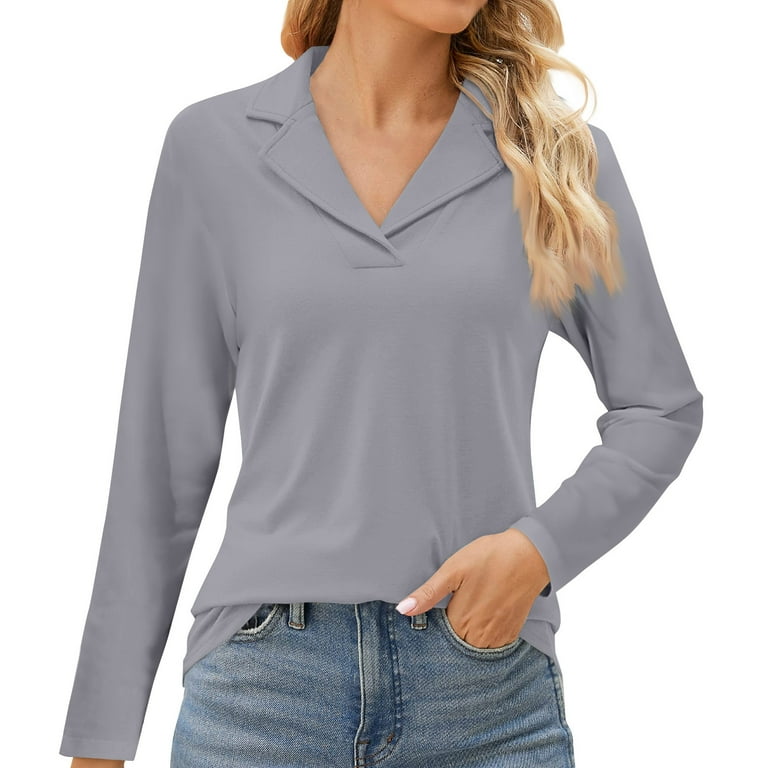 Fashion Stitching Long Sleeve V-Neck T-Shirt Fashion Stitching Long Sleeve V-Neck T-Shirt